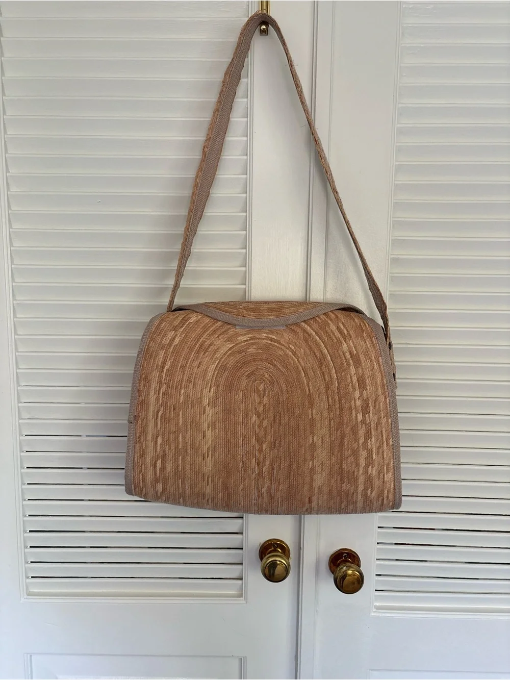 Women's Straw Shoulder Bag
